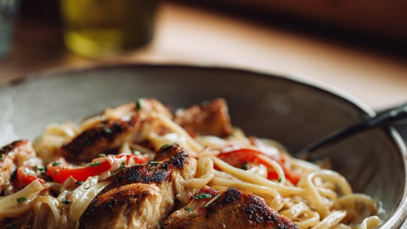 Low Fat Cajun Chicken Pasta Recipe