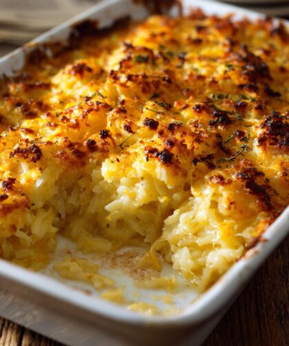 Low Fat Cheesy Hashbrown Casserole Recipe