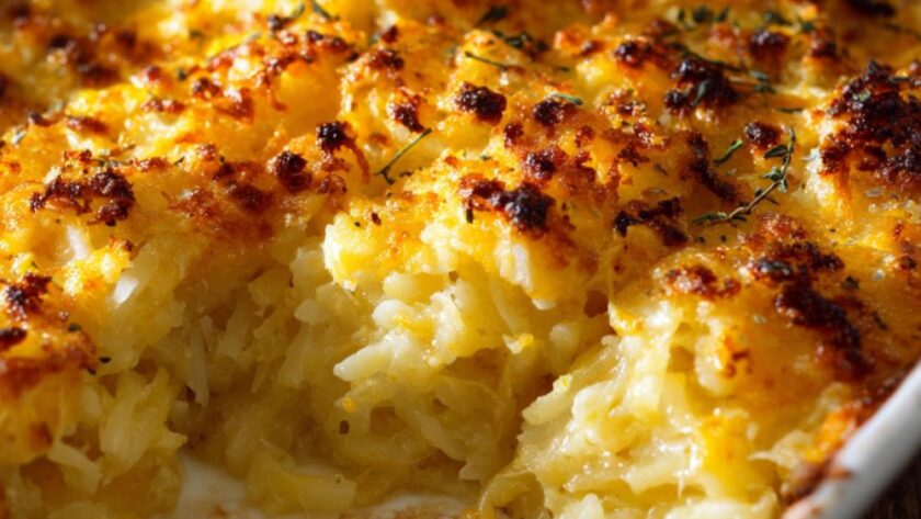 Low Fat Cheesy Hashbrown Casserole Recipe