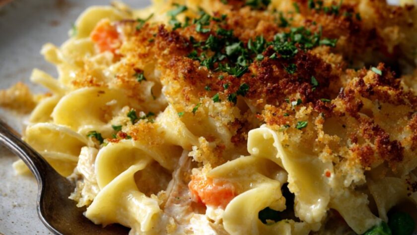 Low Fat Chicken Noodle Casserole Recipe