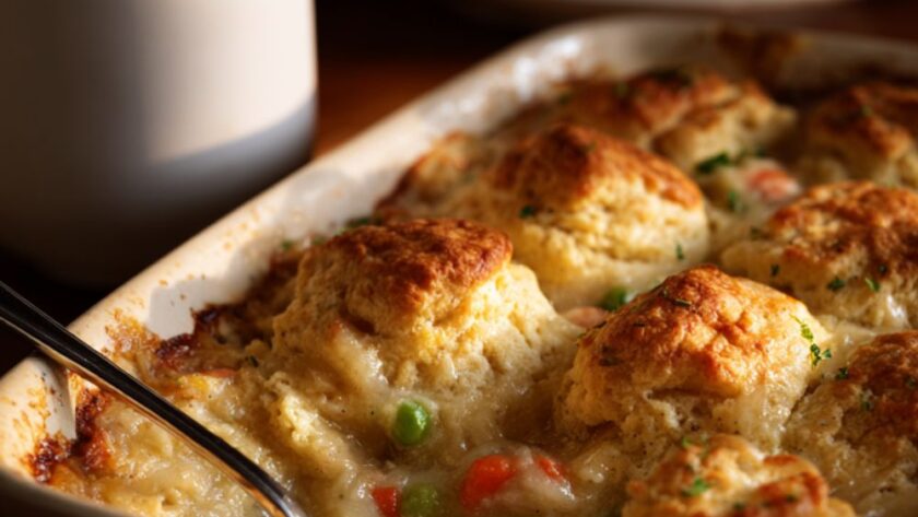 Low-Fat Chicken Pot Pie Casserole Recipe