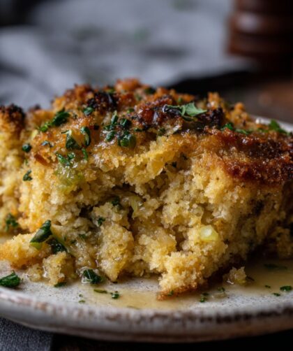 Low-Fat Cornbread Dressing (Stuffing) Recipe
