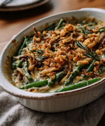 Low Fat Green Bean Casserole Recipe
