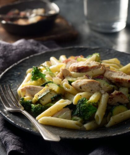 Low Fat Pasta Primavera With Chicken Recipe