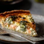 Low-Fat Salmon and Broccoli Quiche Recipe