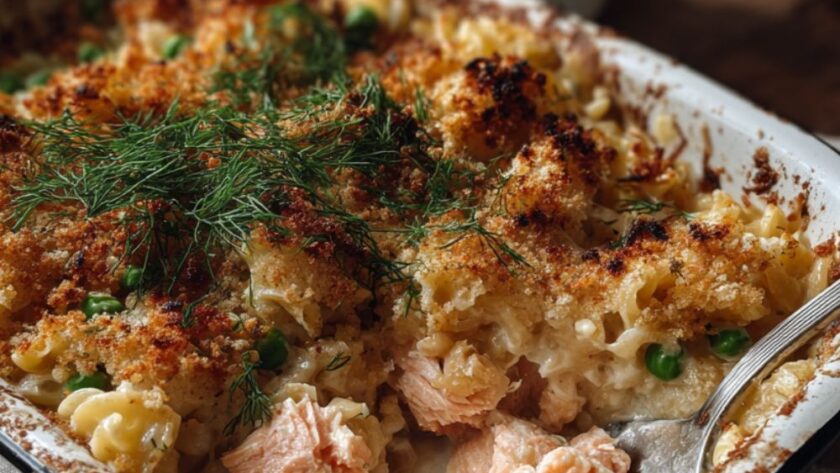 Low Fat Salmon Casserole