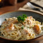 Low Fat Shrimp Alfredo Pasta Recipe