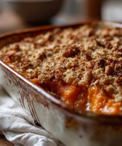 Low-Fat Sweet Potato Casserole Recipe