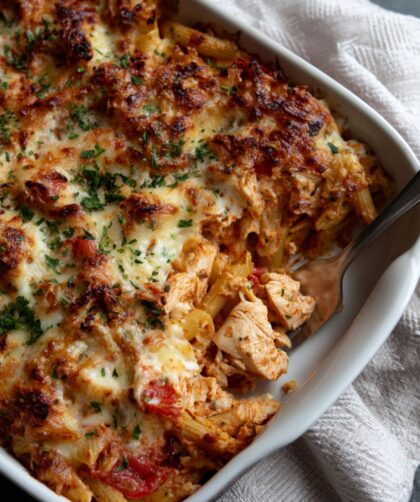 Low Fat Chicken Pasta Bake Recipe