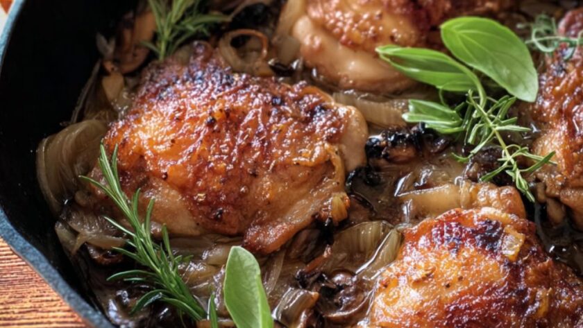 Wine Roasted Chicken