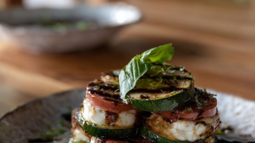 Zucchini Caprese Sliders Recipe