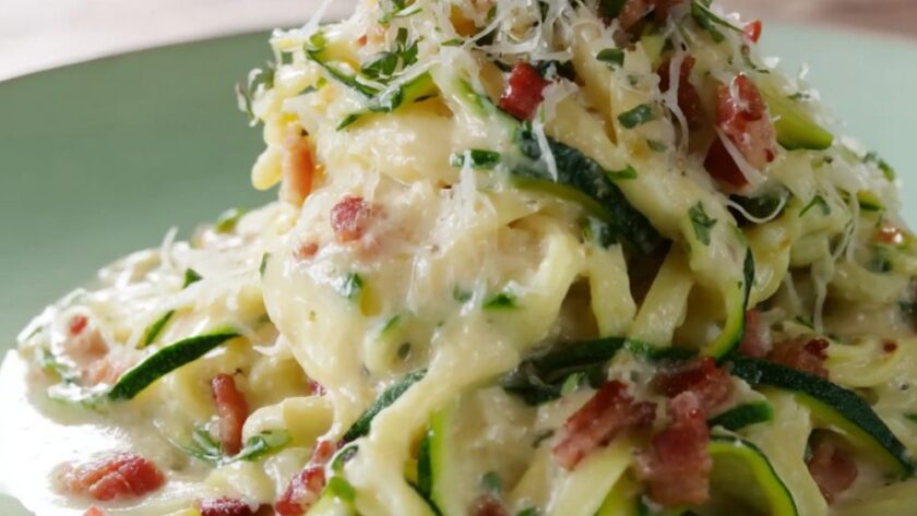 Zucchini Carbonara Recipe