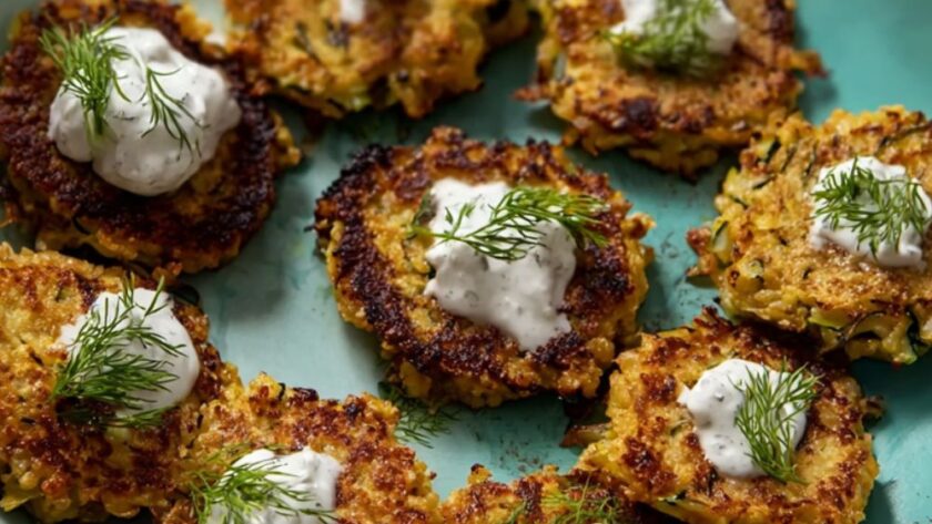 Zucchini Quinoa Cakes Recipe