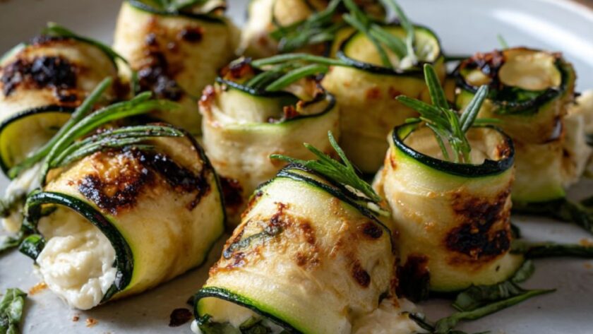 Zucchini Roll-Ups Recipe