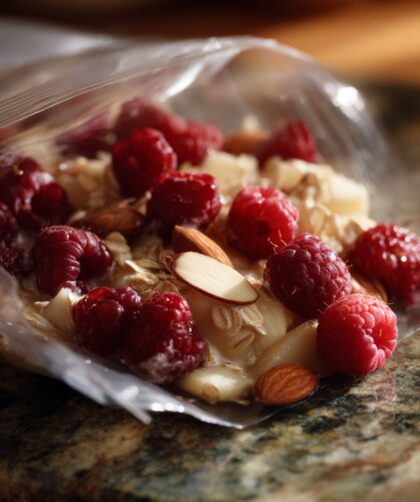 Zipper Bag Overnight Oatmeal Recipe