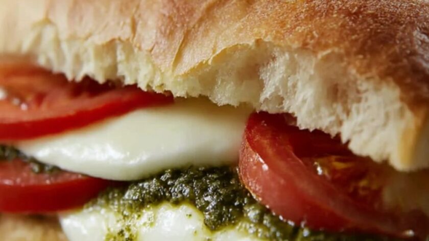 Tomato, Mozzarella And Pesto Sandwiches Recipe