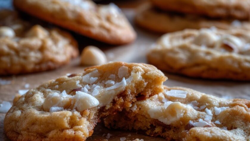 White Chocolate Macadamia Cookies Recipe