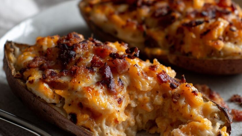 Twice Baked Potatoes Recipe