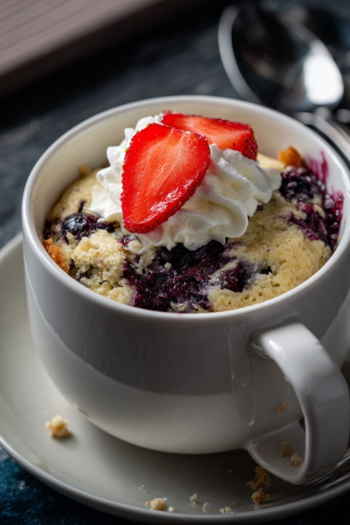 Very Berry Mug Cake Recipe