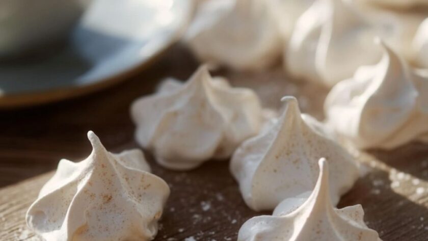Vanilla Meringue Cookies Recipe