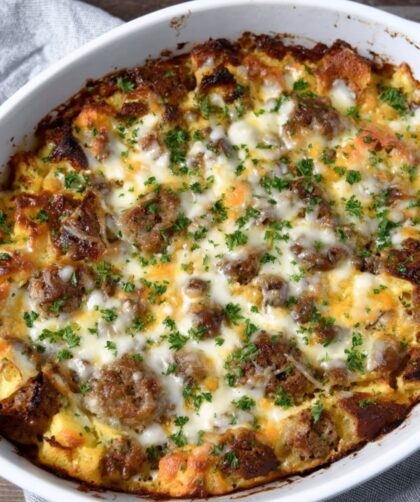 Thanksgiving Breakfast Casserole Recipe