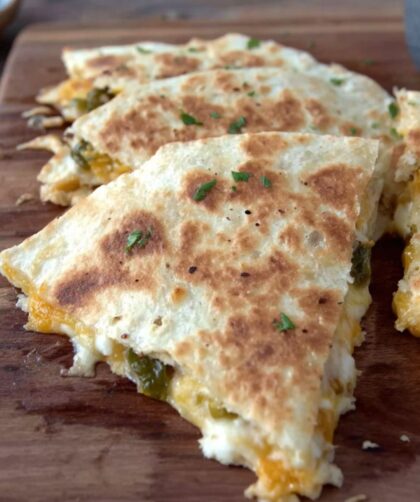 The Cheesiest Quesadillas Recipe