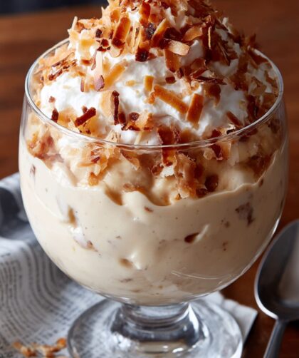 Toasted Coconut Pudding Recipe