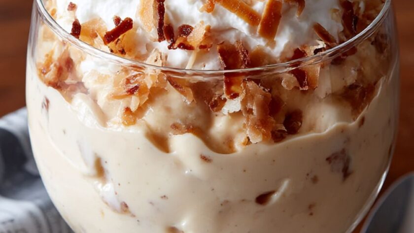 Toasted Coconut Pudding Recipe
