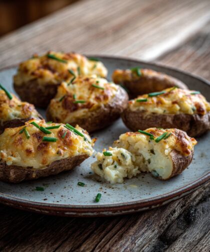 Twice-Baked New Potatoes Recipe