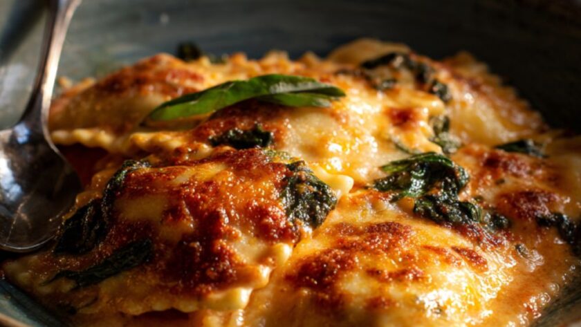 Veggie Ravioli Bake Recipe