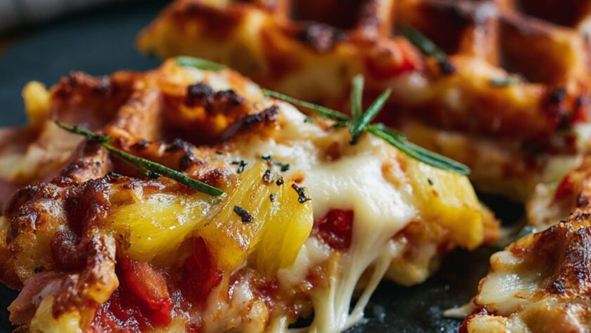 Waffle Maker Pizza Recipe