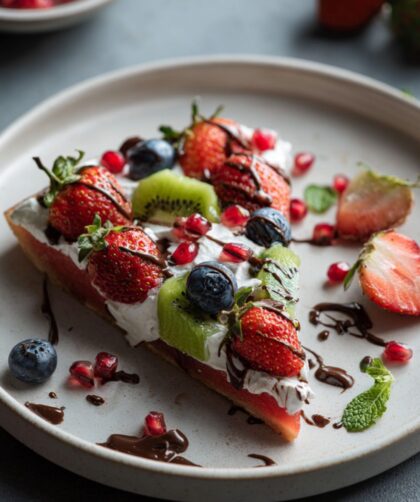 Watermelon Pizza Recipe