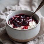 Whipped Cottage Cheese With Roasted Berries Recipe