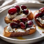Whipped Feta And Balsamic Grapes Recipe