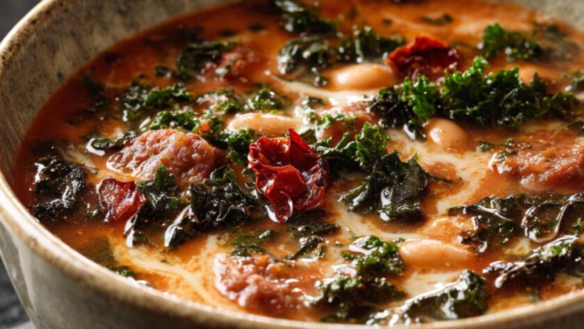 White Bean and Sausage Soup Recipe