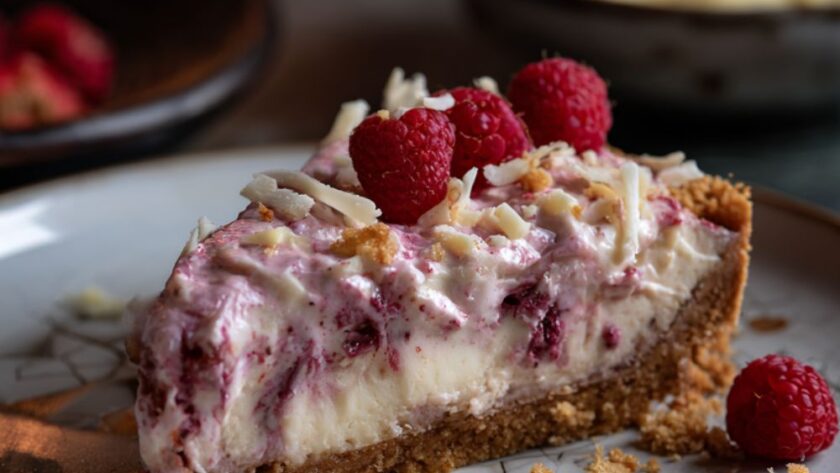 White Chocolate Raspberry Cheesecake Recipe