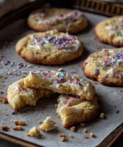 White Chocolate Shortbread Cookies Recipe
