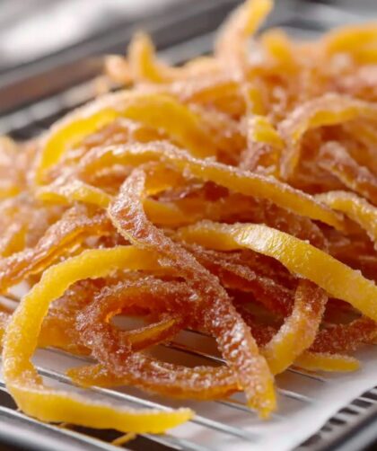 Sugared Orange Peels Recipe