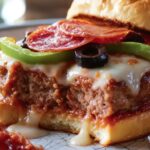 Supreme Pizza Burgers Recipe