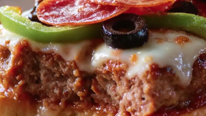 Supreme Pizza Burgers Recipe