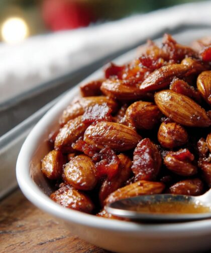 Sweet Spicy Smokey Roasted Almonds Recipe