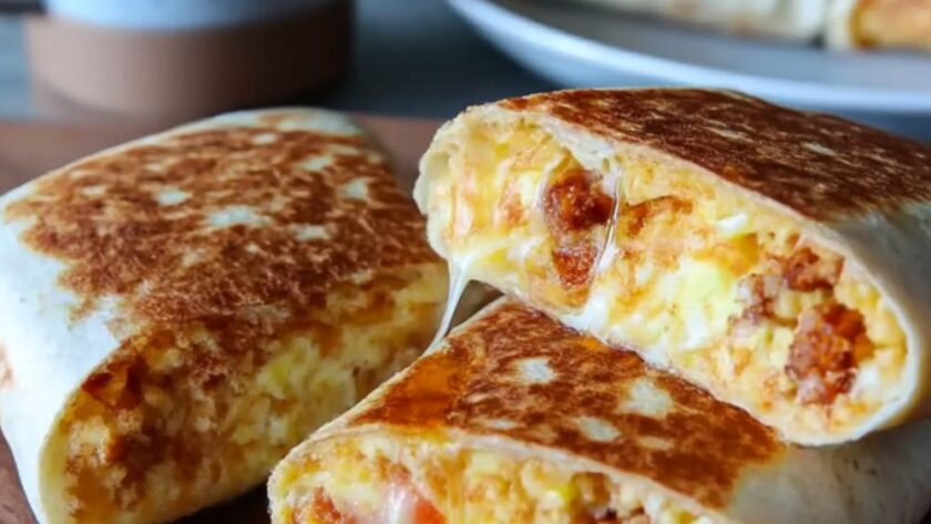 Sweet And Savory Breakfast Wraps Recipe