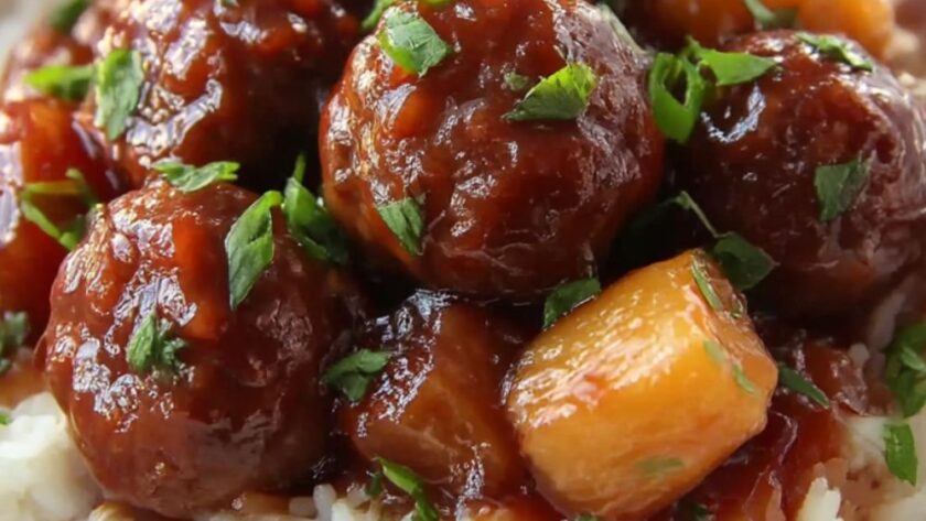 Sweet And Sour Meatballs Recipe
