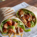 Taco Chicken Caesar Salad Wraps Recipe