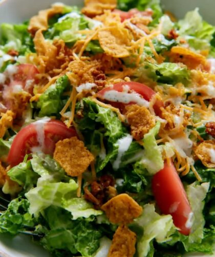 Taco Ranch Side Salad Recipe