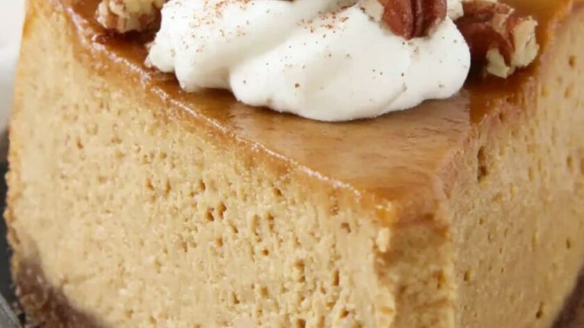 Almost-Famous Pumpkin Cheesecake Recipe