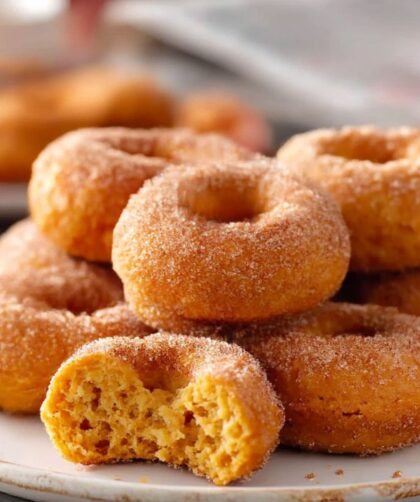 Baked Pumpkin Doughnuts Recipe