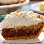 Chocolate Marshmallow Pumpkin Pie