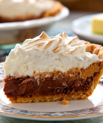 Chocolate Marshmallow Pumpkin Pie