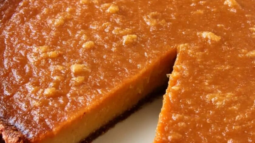 Ginger Pumpkin Tart Recipe